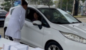 Vacina contra a gripe será aplicada em drive thru neste sábado (24/05), na Avenida Cívica (Divulgação - PMMC)