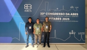 Pelo Semae, participaram os engenheiros Silvio Yoshitaka Kinukawa e Rafael Regueiro e o técnico químico Ivan Santos de Jesus (Divulgação/Semae Mogi das Cruzes)