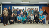 Os profissionais do projeto Pra Ver a Banda Passar participaram da formação nesta segunda-feira (02/06). (Divulgação/PMMC)