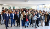 Aposentados e pensionistas foram recepcionados com café da manhã, uma apresentação do Quinteto Popular da Sinfônica de Mogi das Cruzes