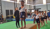 Para muitos alunos, foi a primeira experiência em uma competição esportiva. (Divulgação/PMMC)
