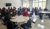 O encontro reuniu cerca de 40 servidores das Secretarias de Saúde, Educação e Assistência Social. (Divulgação/PMMC)