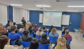 No Bloco Didático do Cemforpe, a formação foi ministrada por Silvany Leite, professora especialista, e Elisa Correa, psicopedagoga, da equipe do Pró-Escolar. (Divulgação/PMMC)