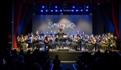 Abertura do Festival de Inverno teve a apresentação da Banda Sinfônica Infanto-Juvenil de Mogi das Cruzes, que encantou o público presente no Theatro Vasques (Divulgação/PMMC)