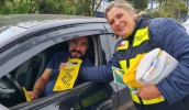 A Operação Direção Segura foi realizada nesta quinta-feira (25/09), na divisa entre Mogi das Cruzes e Suzano e faz parte das ações da Semana Nacional do Trânsito (Divulgação/PMMC)