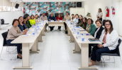 O grupo esteve em Mogi das Cruzes para conhecer de perto as ações realizadas em parceria com a Fundação. (Divulgação/PMMC)