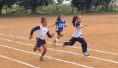 A empolgação tomou conta dos alunos durante as provas. (Divulgação/PMMC)