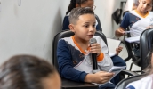 Estiveram presentes estudantes de cinco escolas municipais de diferentes bairros da cidade. (Divulgação/PMMC)
