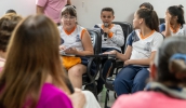 A visita marcou mais uma etapa das atividades do projeto desenvolvido pela Secretaria Municipal de Educação, que promove o protagonismo dos estudantes. (Divulgação/PMMC)