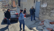 Nova etapa de regularização fundiária na Vila Nova União tem início com visitas de técnicos aos moradores