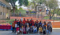 Mais de 300 estudantes da EM Florisa participam de encerramento do projeto de beisebol nas escolas