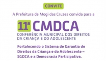 Mogi das Cruzes realizar&aacute; 11&ordf; Confer&ecirc;ncia Municipal dos Direitos da Crian&ccedil;a e do Adolescente