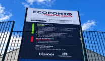 Prefeitura instala novas placas de sinaliza&ccedil;&atilde;o nos ecopontos de Mogi das Cruzes