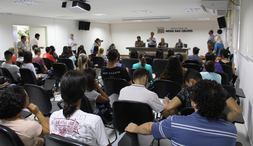 No início deste mês, 128 alunos da primeira turma se formaram e, destes, 89 foram contratados em caráter imediato (Guilherme Berti/PMMC)