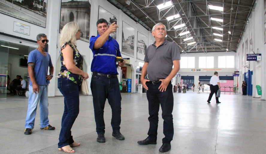 O Terminal Central é um dos locais que receberá os trabalhos de manutenção da equipe criada pela Secretaria de Transportes para intervenção nos terminais (Guilherme Berti/PMMC)