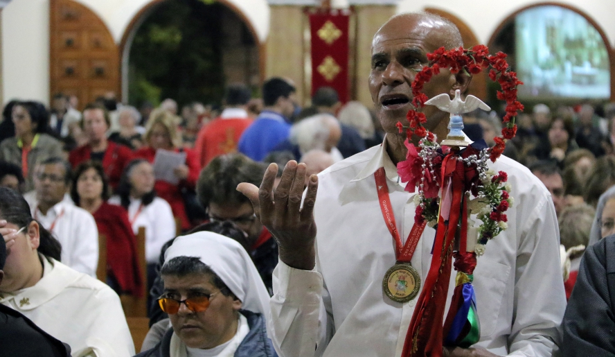 A programação religiosa da Festa do Divino Espírito Santo de Mogi das Cruzes mobilizou milhares de fieis, com celebrações na Catedral de Santana (Ney Sarmento/ PMMC)
