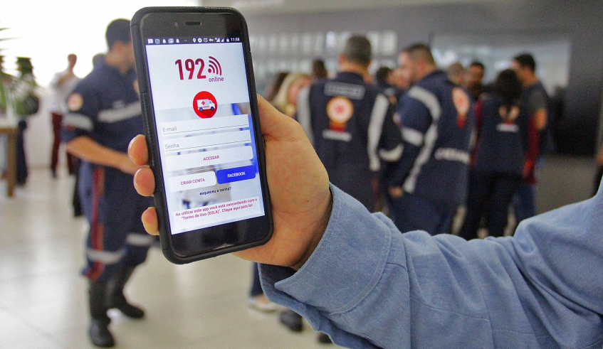Aplicativo 192 Online já está disponível na plataforma Android (foto: Guilherme Berti/PMMC)