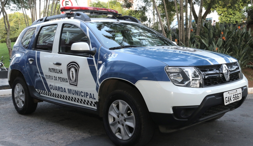 Patrulha Maria da Penha completou um ano neste mês e já prendeu 22 pessoas em flagrante por violência e desrespeito à medidas protetivas (Ney Sarmento/PMMC)