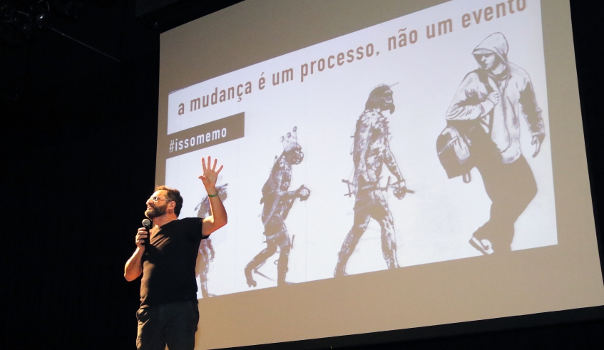 O Encontro de Grêmios Estudantis 2019 foi realizado no Cemforpe e serviu para criar um canal de diálogo direto entre a juventude e o poder público municipal (Ney Sarmento/ PMMC)