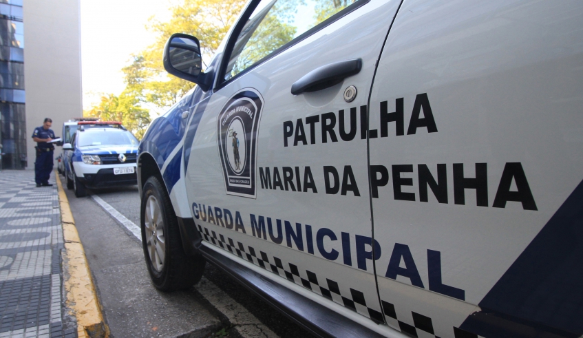 Criada em abril de 2018, a Patrulha Maria da Penha faz o acompanhamento mulheres vítimas de violência que possuem medidas protetivas expedidas pela Justiça (Ney Sarmento/PMMC)