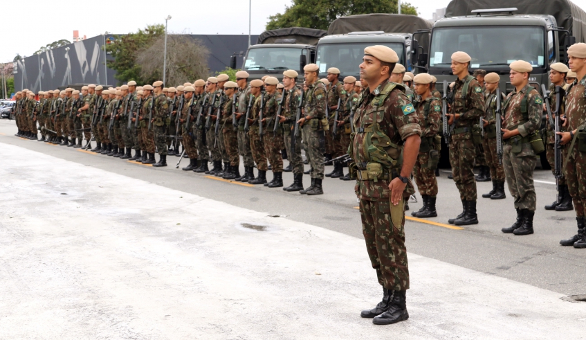 Prefeitura de Mogi das Cruzes - Notícias - Treinamento do Exército