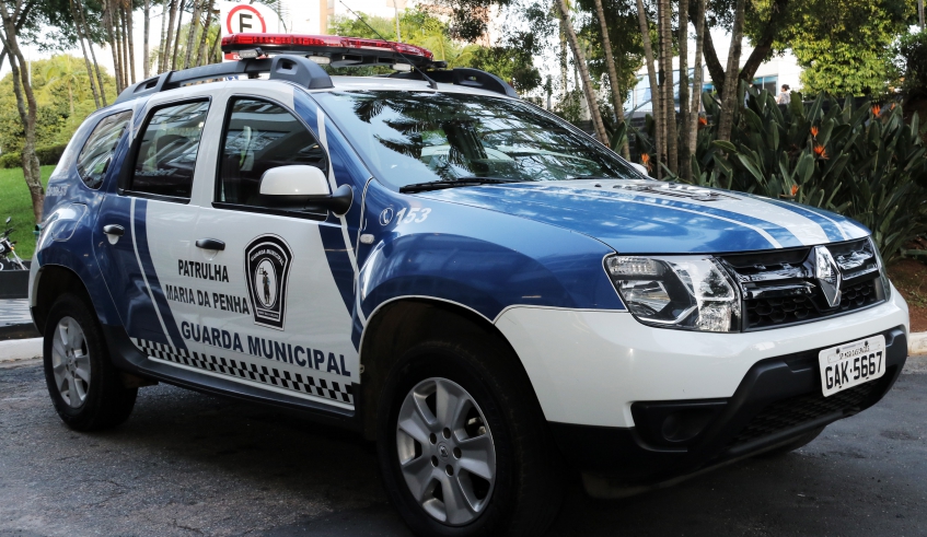 Patrulha Maria da Penha da Guarda Municipal de Mogi das Cruzes conta com quatro equipes que atendem mulheres vítimas de violência e terá atendimento ampliado (Ney Sarmento/PMMC)