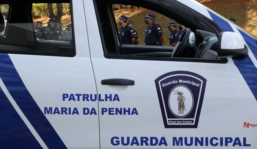 Patrulha Maria da Penha intensificou o trabalho de proteção às mulheres vítimas de violência durante a quarentena e, desde março, 11 agressores já foram presos (Ney Sarmento/PMMC)