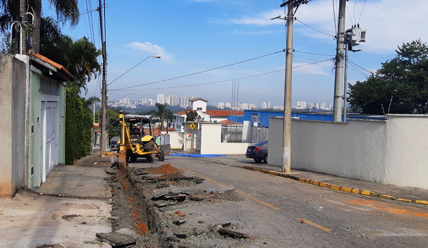 Válvula instalada na Vila Suíssa trará melhor controle de distribuição e pressão da água no bairro, permitindo abastecimento mais uniforme e com redução de perdas (Foto: Semae)