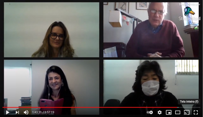 Webinario realizado nesta segunda-feira (14/06) abordou a importância dos recursos naturais para a qualidade de vida (Reprodução/Youtube)