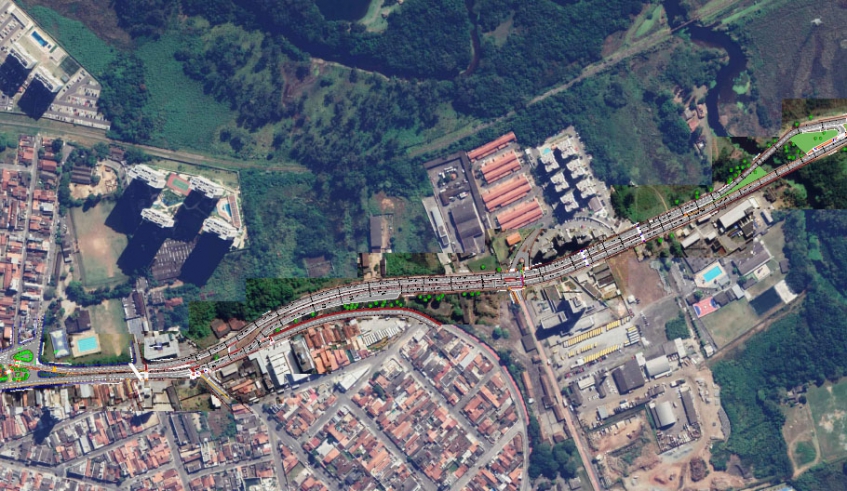Nova ciclofaixa ligará o bairro do Socorro ao distrito de Cezar de Souza, passando pelas avenidas Vereador Narciso Yague Guimarães e João XXIII