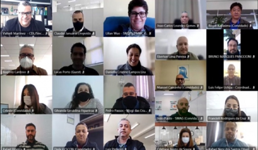 Lançamento do Plano de Desenvolvimento Local ocorreu em reunião online, com a participação de representantes do Sebrae, da Prefeitura , de entidades representativas