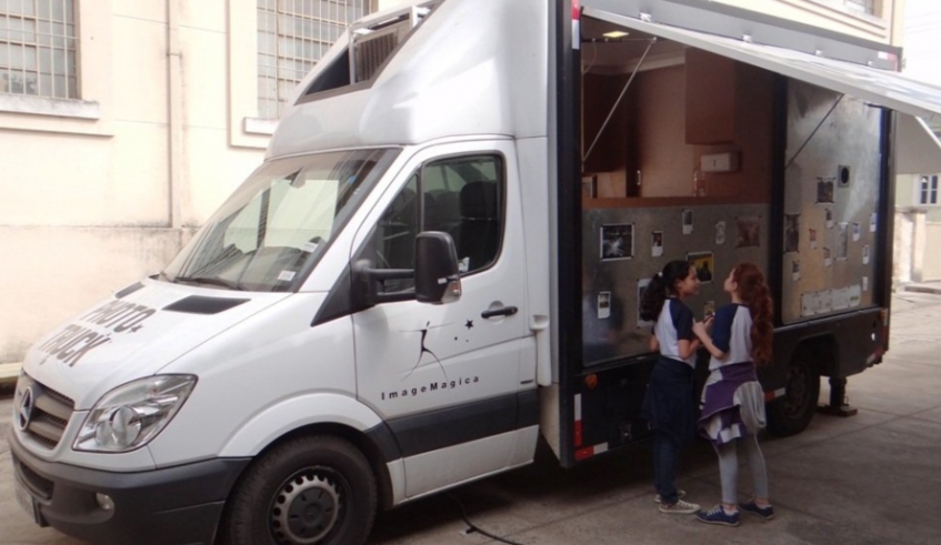 O Photo Truck, da ONG ImageMagica, estará estacionado no Largo do Rosário nesta quarta-feira, aniversário da cidade, das 9h às 14h, com atividades gratuitas ao público