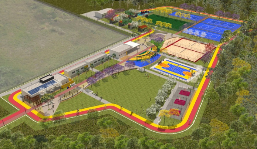 O Parque Airton Nogueira faz parte do conjunto de obras estruturantes do Programa Viva Mogi e terá investimento de R$ 10,8 milhões (Divulgação/PMMC)