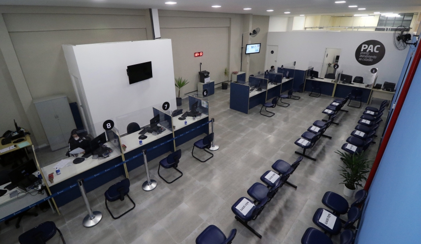 PAC Braz Cubas será um dos locais de atendimento do serviço itinerante do ISS, neste sábado (Foto: Ney Sarmento/Arquivo PMMC)