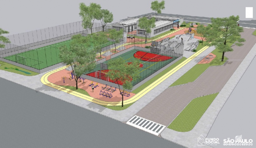 Projeto da Praça da Cidadania prevê a construção de quadras, espaços de lazer e de qualificação profissional em Jundiapeba