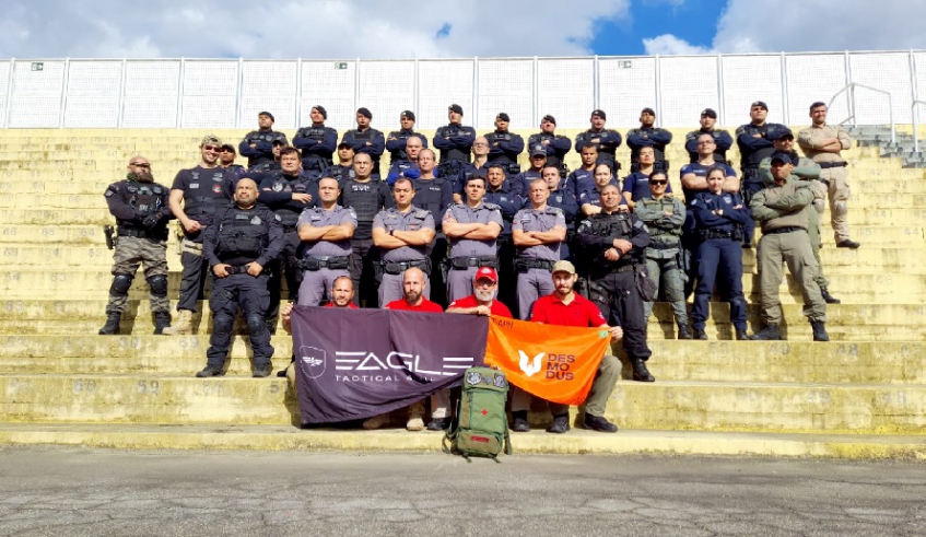 Turma concluiu o curso no Estádio Francisco Ribeiro Nogueira, o Nogueirão, nesta sexta-feira (20/5) à tarde (Divulgação/PMMC)