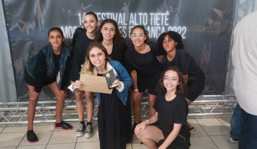 O Cempre Benedito Ferreira Lopes conquistou o 3º lugar na categoria Juvenil – contemporâneo conjunto. (Divulgação/PMMC)
