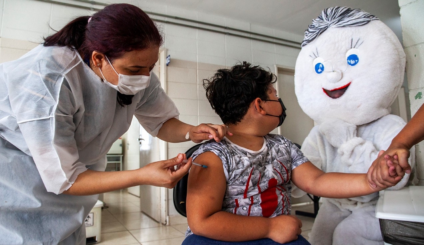 Em Mogi das Cruzes, crianças são imunizadas nos Postos de Saúde e unidades do Programa Saúde da Família (foto: Divulgação/PMMC)