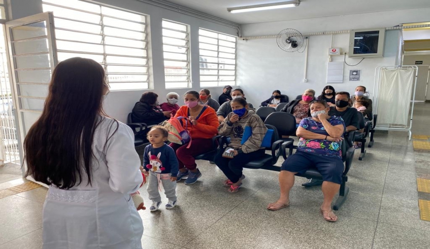 Agosto Dourado foi lembrado pela equipe da UBS Vila Natal (foto: Divulgação/PMMC)