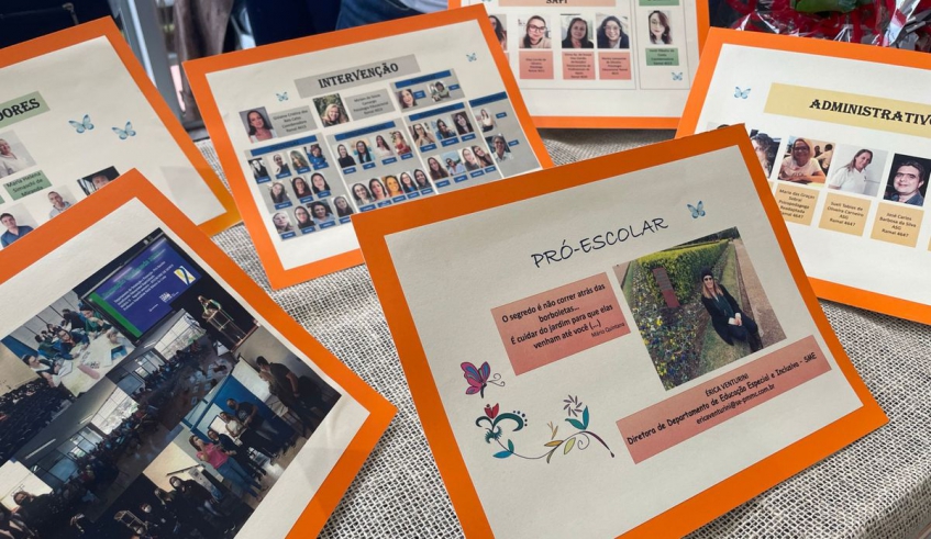 O Pró-Escolar também esteve presente no evento com o objetivo de se aproximar mais das unidades escolares. (Divulgação/PMMC)