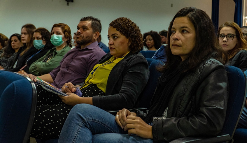 Equipe da Secretaria de Assistência Social esteve na Câmara Municipal na manhã desta sexta-feira, para a prestação de contas do segundo quadrimestre de 2022 (Divulgação/ PMMC)
