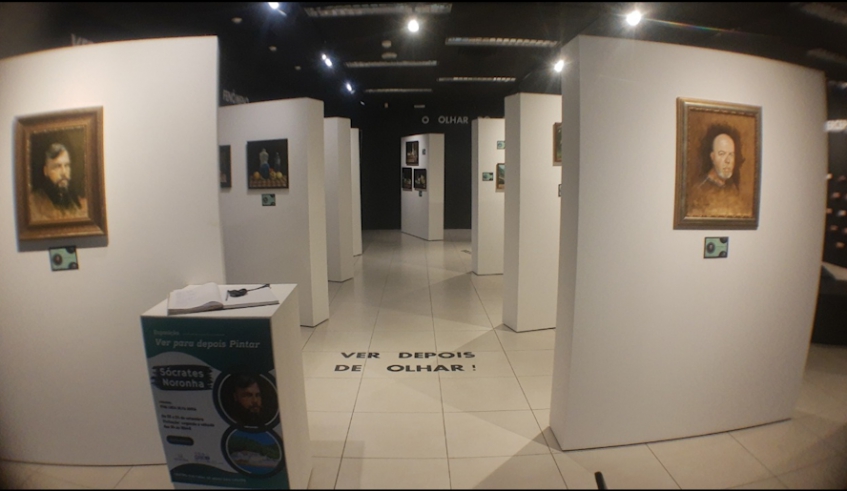 A exposição "Ver Para Depois Pintar" ficará disponível na Galeria Wanda Coelho Barbieri até o dia 7 de outubro, no Centro Cultural (Divulgação/SMCT)