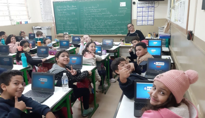 A avaliação será aplicada (07/08) para alunos do 2º ao 5º ano do ensino fundamental da rede municipal de ensino por meio da plataforma Simulados.(Divulgação/PMMC)