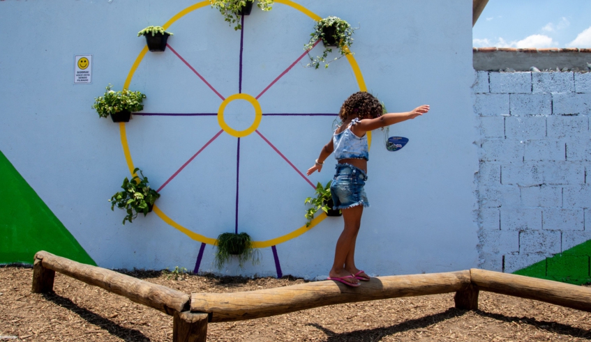 O espaço é resultado da escuta de pais e alunos do bairro. (Divulgação/PMMC)