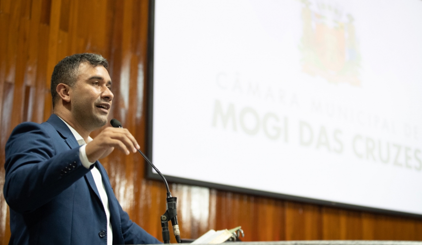 Prefeito presta contas das ações do Executivo na 1ª sessão da Câmara de Vereadores em 2023 (Divulgação/PMMC)