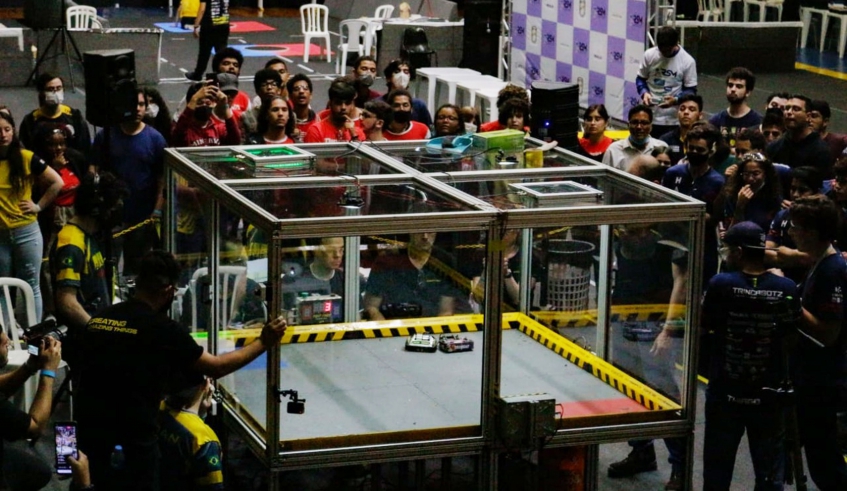 A robótica tem uma forte presença em Mogi das Cruzes, com a realização de competições e o desenvolvimento do trabalho com as escolas municipais (Divulgação)