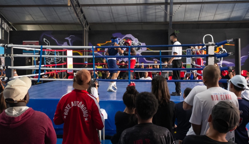 Centro de Artes Marciais Jackson Durães atende 300 praticantes de boxe e revela talentos (Divulgação/PMMC)