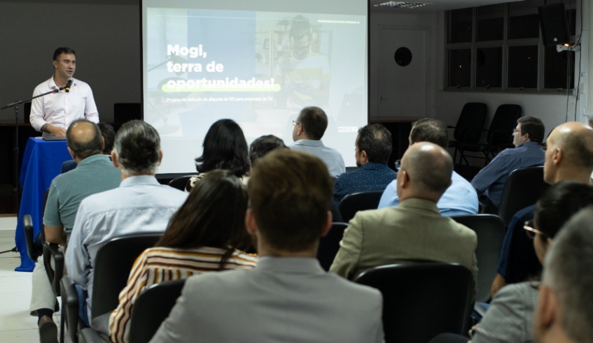 Redução de ISS para empresas de tecnologia da informação e comunicação em Mogi das Cruzes é apresentada ao setor (Warley Kenji/PMMC)