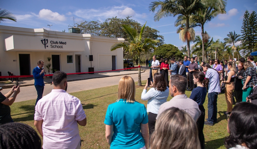 Aulas serão ministradas na Club Med School, localizada nas dependências do Club Med Like Paradise (Warley Kenji/PMMC)