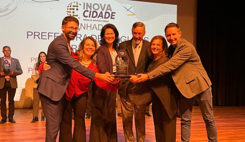 Mogi Cidade da Criança - Primeira Infância conquistou o Prêmio InovaCidade 2023, do Instituto Smart City Business America (SCBA), na noite desta última terça-feira, 23 (Divulgação/PMMC)